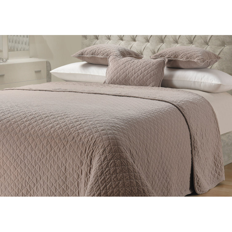 17 Stories Moriani Premium Cotton Velvet Luxury Heavyweight Throw